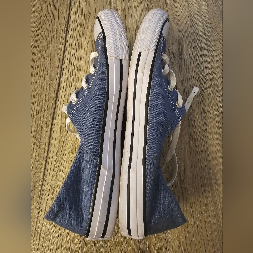 Converse Chuck Taylor All Star Low-tops - Blue - Women's Size 10 - Picture 3 of 7